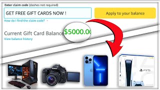 HOW TO GET FREE AMAZON GIFT CARDS 2023 *UPDATE* screenshot 5