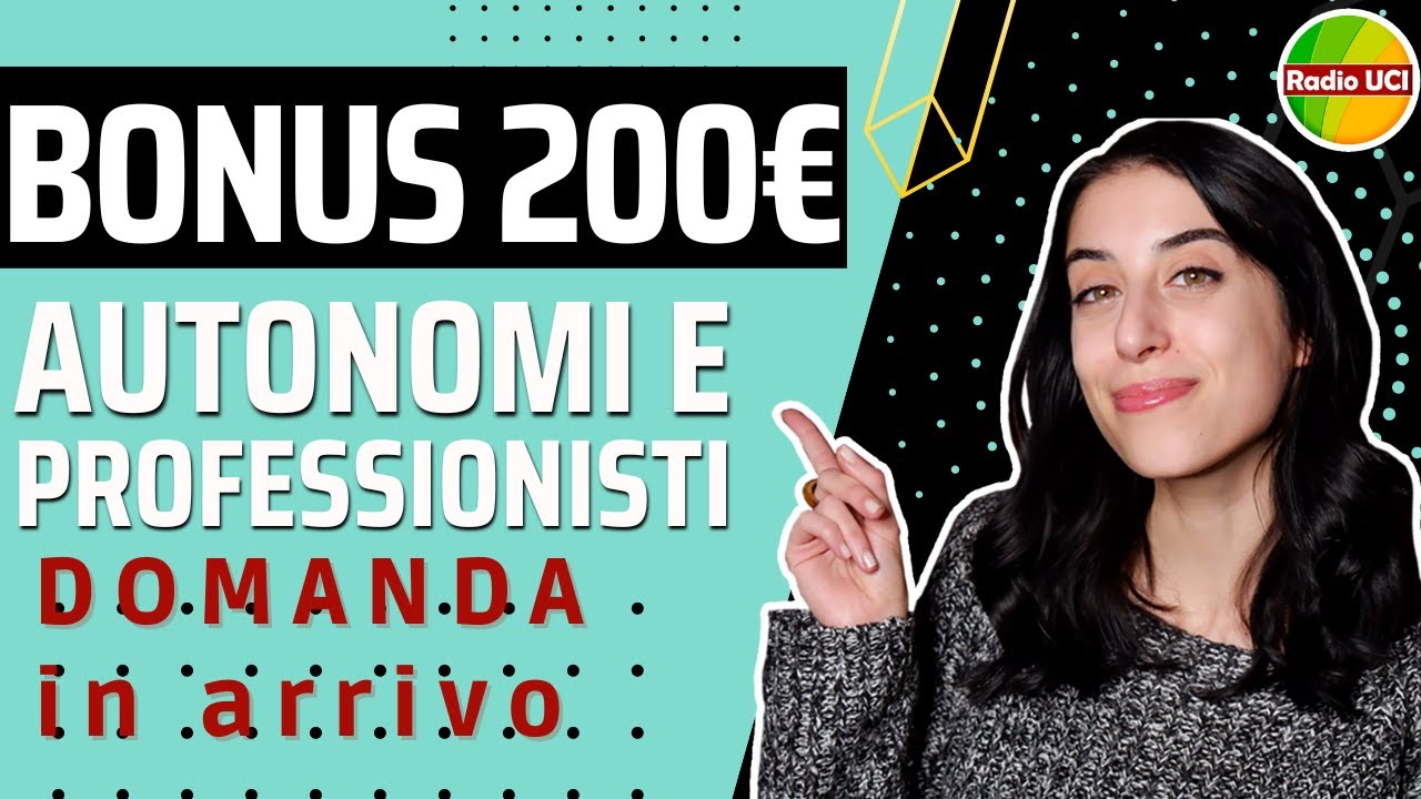 BONUS 200€ autonomi e professionisti: le date per la domanda!