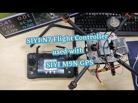 SIYI N7 flight controller paired with SIYI M9N GPS module