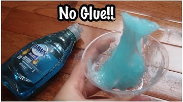 Dish Soap Slime!! 💧 Easiest Way How To Make No Glue Dish Soap Slime!!