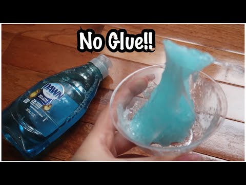 Dish Soap Slime!! 💧 Easiest Way How To Make No Glue Dish Soap Slime!!
