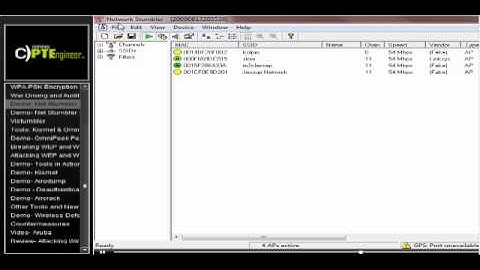 Netstumbler Mile2 CPTE Demonstration Tutorial