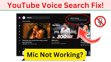 Tv Youtube Mic Not Working Problem Solved | Youtube Voice Search Not Working Android Tv