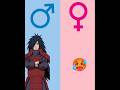 Naruto character Gender swap🔄♂️♀️#shortsfeed#trending#viral#swap#animeedit#anime