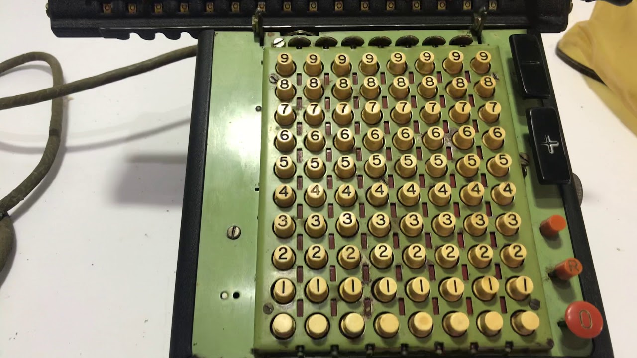 Sumadora eléctrica Monroe Vintage