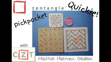 Pickpocket | Zentangle® Quickie