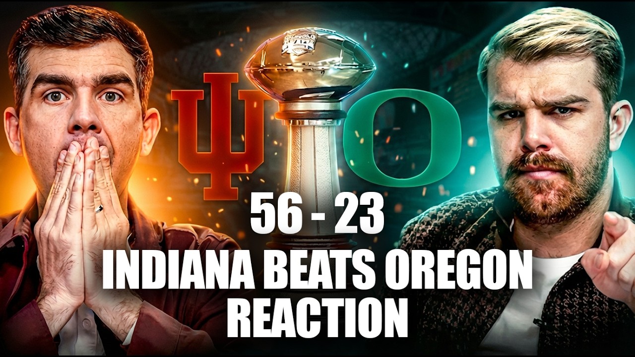Индиана разгромила Орегон | Лучшая студенческая футбольная команда всех времен?