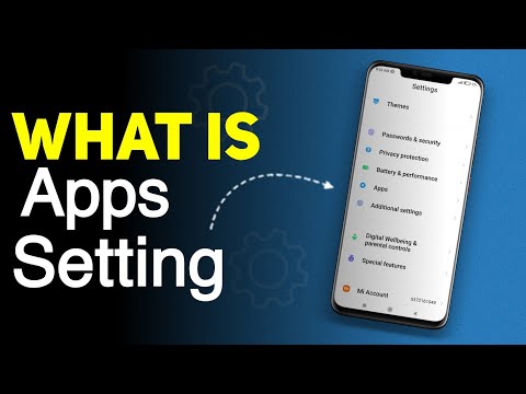 What Is Apps Setting ? | Apps Setting Full Explain In Hindi