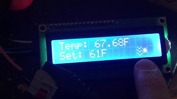 Arduino Dual-Mode Thermostat (HVAC Controller)