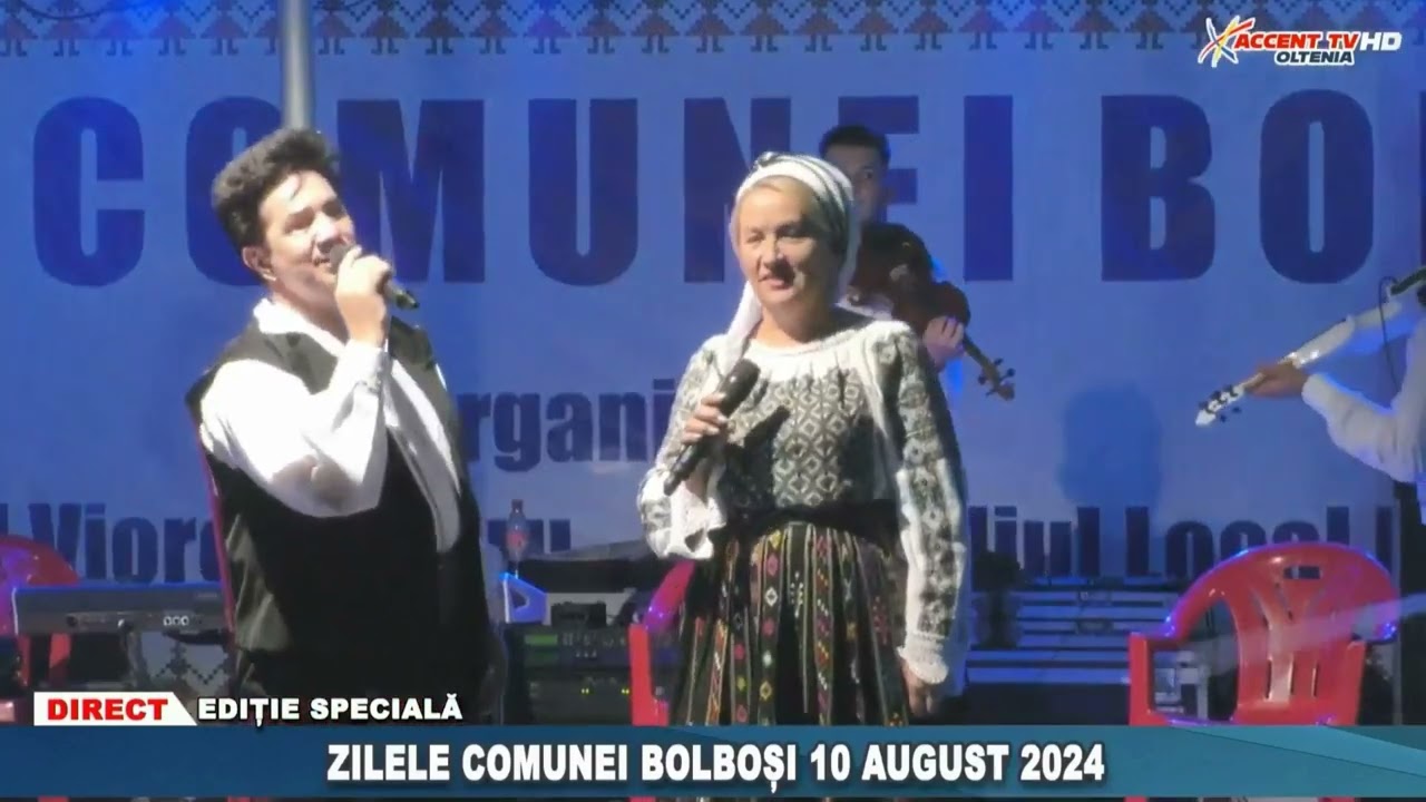 Nina Predescu si Vasile Ciobanu - Zilele Comunei BOLBOSI!!