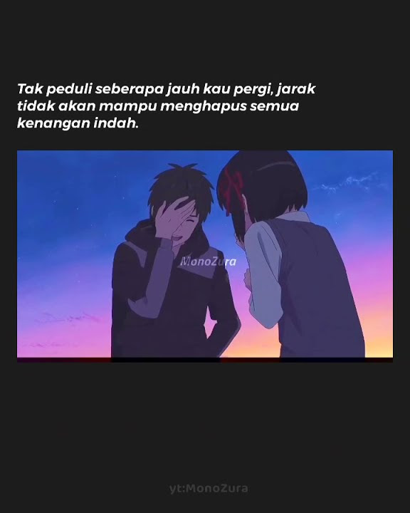 story wa anime || kata-kata bijak aesthetic