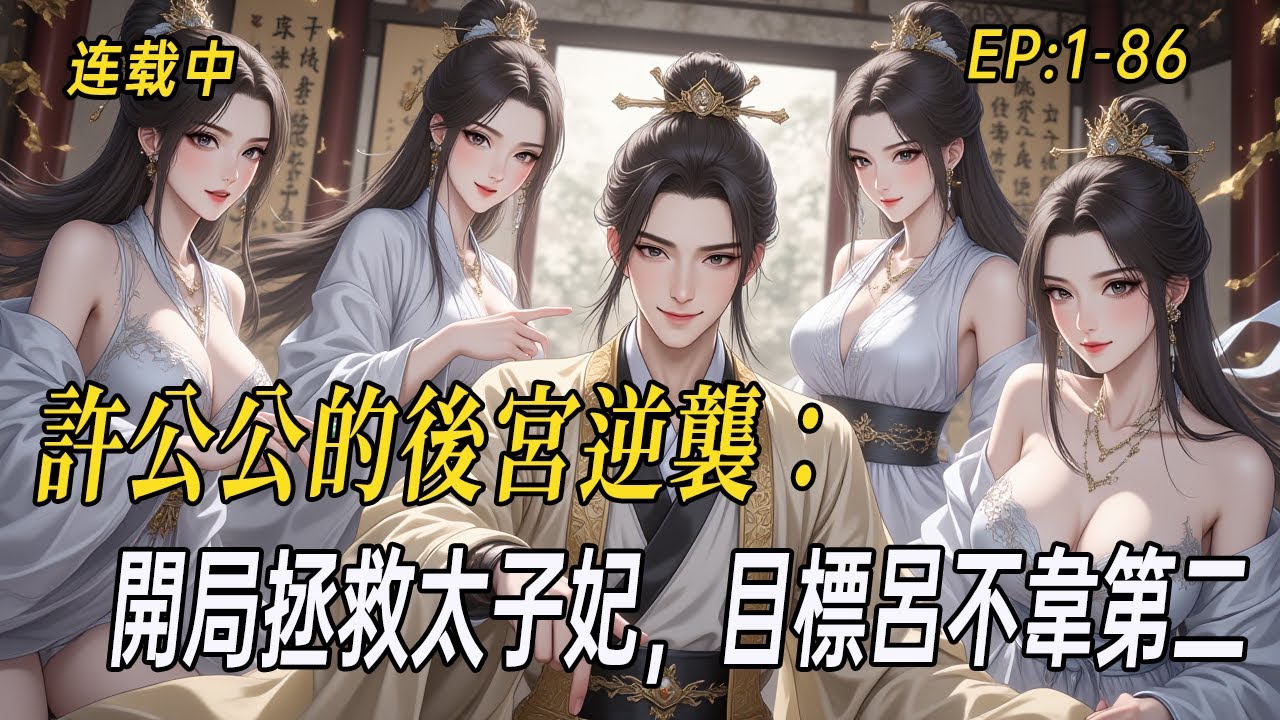 《許公公的後宮逆襲：開局拯救太子妃，目標呂不韋第二！》魂穿太監卻桃花不斷？《蓮花寶典》警告近女色會爆體，可國師師父、蕭淑妃、安瀾公主竟都說無妨——只是太子妃的洗腳水，還等著他回來端