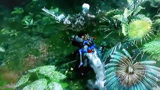 Avatar the thanator fights the robots