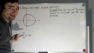 Lecture 25 - 10.4: Areas and Lengths in Polar Coordinates