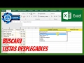 ¿Cómo hacer una lista desplegable y usar BuscarV en Excel? (Básico)