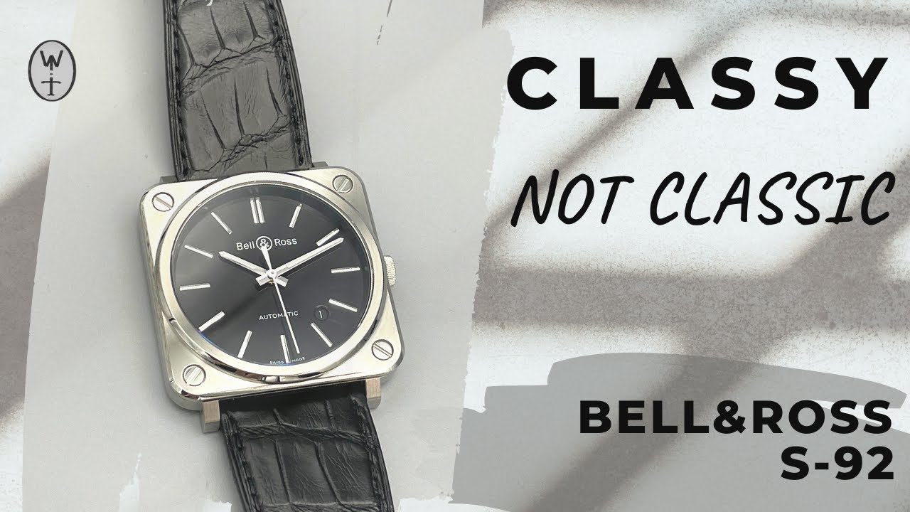 Bell&Ross S-92 when a dress watch is classy but not classic 