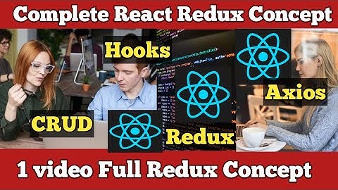 Complete React Redux CRUD Operation | Redux Axios And Hooks Concept | Redux CRUD Full Video