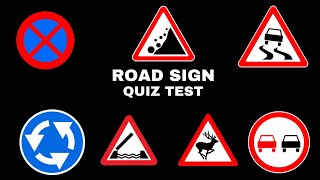 Road sign Quiz practice test