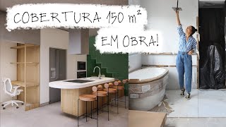 COBERTURA 150 m² EM OBRA