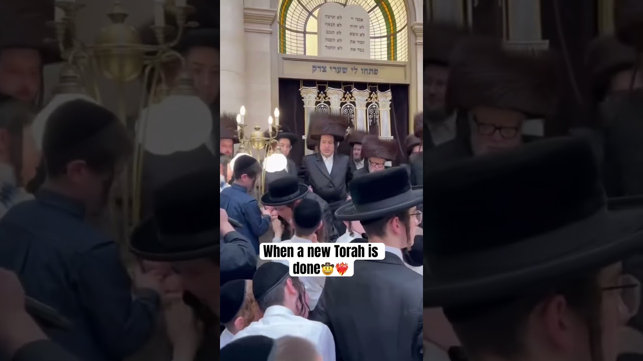 When a new Torah is done🤠❤️‍🔥