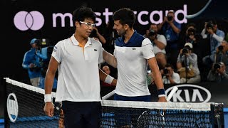 Djokovic vs chung - australian open ...