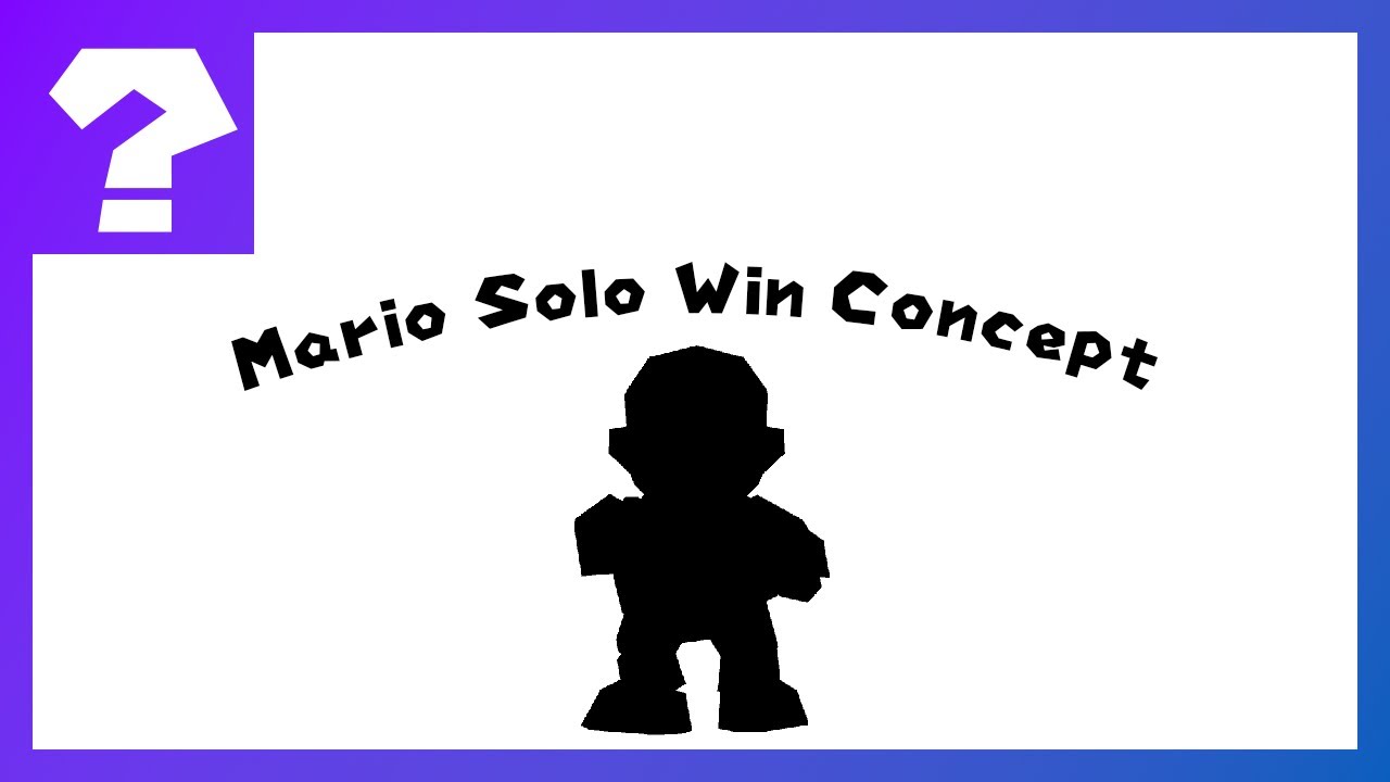 OUTCOME MEMORIES - Mario Solo Win Concept - YouTube