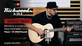 A-20-E Chitarra acustica auditorium elettrificata | Richwood Guitars