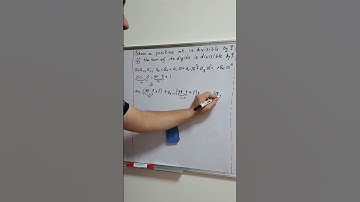 Prove number is divisible by 9 if digit sum is divisible by 9 #algebra