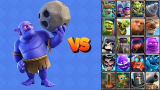 BOWLER vs ALL CARDS | Clash Royale
