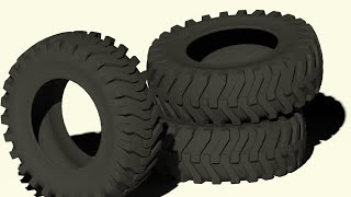 AutoCAD 3D Modeling Tire  QasimCAD