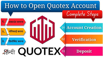 How to Open Quotex Account Hindi | Quotex Account Verification and Quotex Deposit (A Complete Steps)
