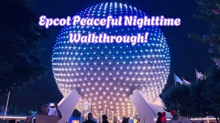 Welcome to Epcot Nighttime Walkthrough 4K POV|Walt Disney World May 2026