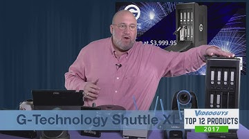 G-Technology Shuttle XL Selected Videoguys Top Products of 2017
