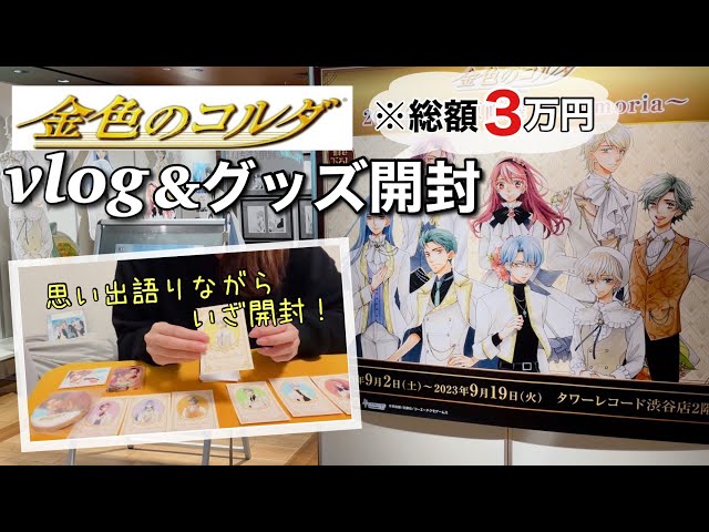 オタ活vlogとグッズ開封】金色のコルダが大好きです。20周年原画展