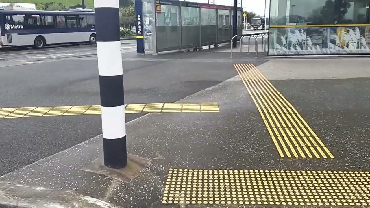 Panmure Interchange Bus Station In Auckland New Zealand