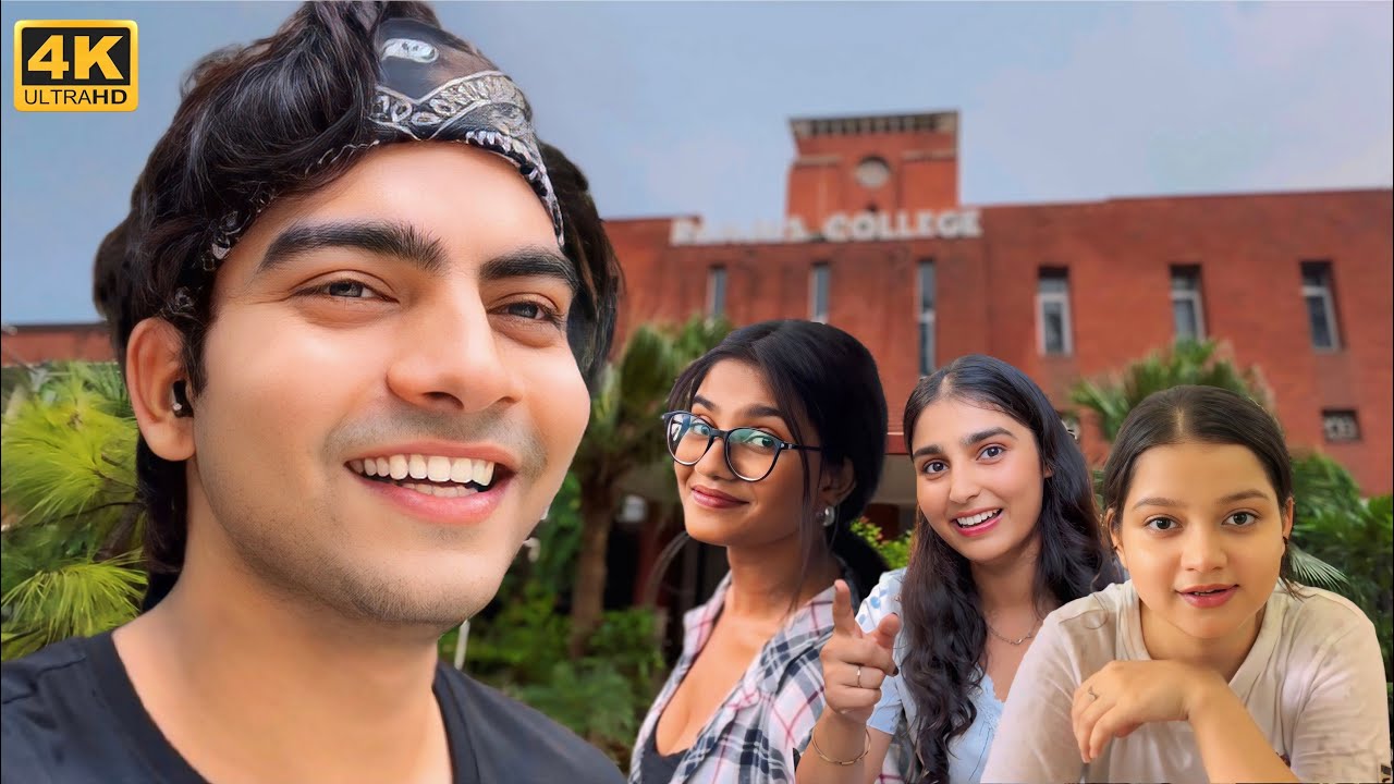 A DAY AT RAMJAS COLLEGE VLOG 🏫| Brain Teaser Vlog | Delhi University | Ramjas College Delhi