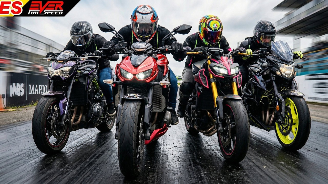 Kawa Z900 🆚️ Z1000 🆚️ MT-09 🆚️ GSX-S750 🆚️ Ninja ZX6R 🆚️ Z1000SX 🆚️ R6R | CARRERAS 8th Válida 2024