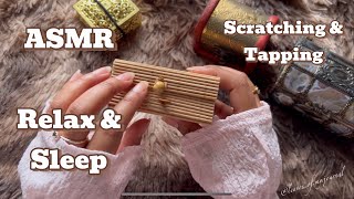 ASMR guaranteed to make you sleep - Scratching & Tapping - Intense triggers - wooden boxes - 34mins