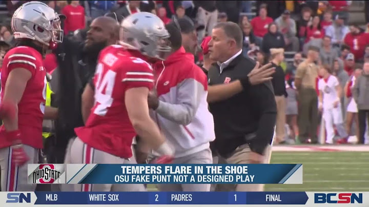 Tempers Flare Inside the Shoe