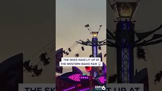 The skies have lit up at the Western Idaho Fair