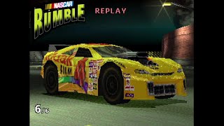 NASCAR Rumble PS1 Gameplay - Ship Shape
NASCAR Rumble Gameplay
Track: Ship Shape
Class: Elite
Power-Ups: Mayhem
0:00 Gameplay
5:21 Replay
NOTE: Recorded in the original 4:3 aspect ratio and original game graphics (no filters, shaders etc...)
#NASCAR #PS1 #PSX #PSOne #PlayStation #PlayStation1 #RacingGames #RetroGames #RetroGaming #NASCARRumble NASCAR Rumble PS1 Gameplay - Ship Shape
