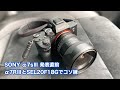 SONY α7sⅢ 発表直前 α7RⅢとSEL20F18Gでコソ練 #584 [4K]