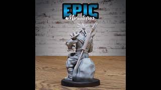 Tribe Champion | DnD Miniature | Tabletop Game Miniatures | 3D Model STL FILE | RPG DnDminis