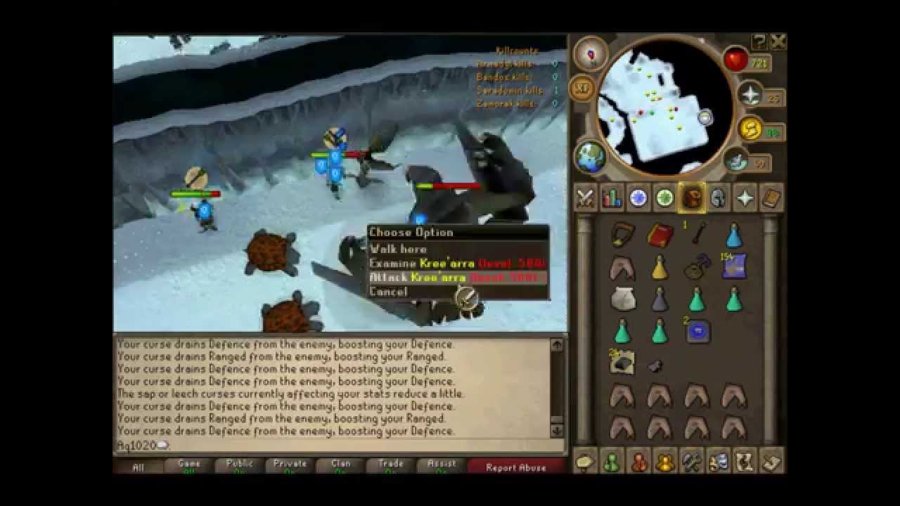 Runescape Godwards Tutorial Bandos Zamorak Armadyl Saradomin Boss