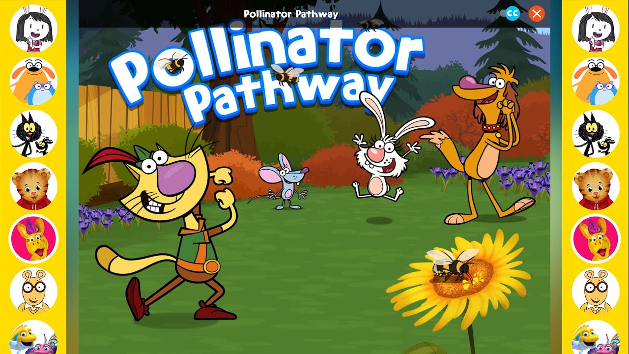NATURE CAT 🐱 Pollinator Pathway PBS Kids Games Gameplay Walkthrough