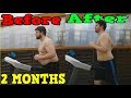 Running Every Day For 2 Months (Weight Loss Time Lapse)