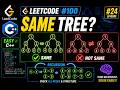 🔥 LeetCode #24: 100. Same Tree | Easy C++ Solution