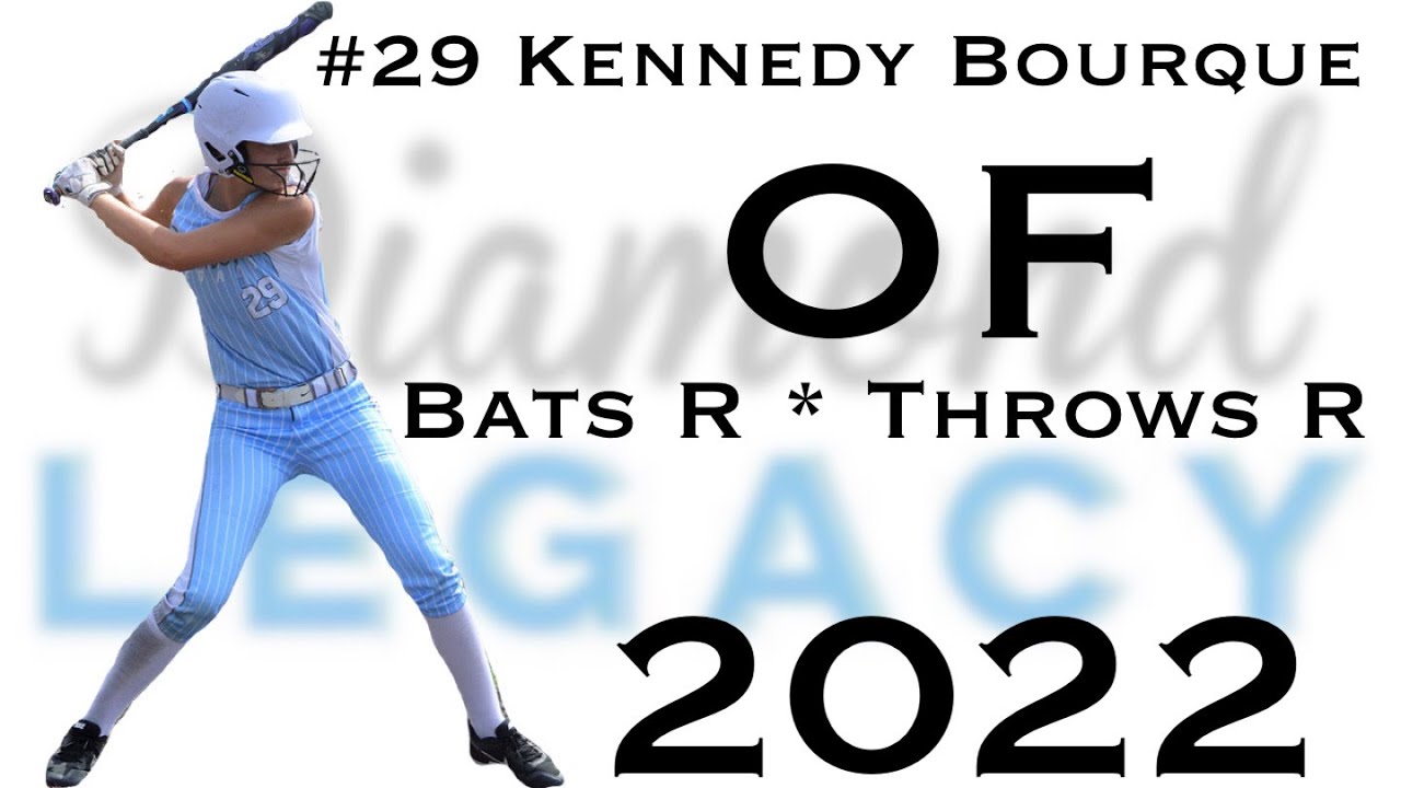 ***UNCOMMITTED*** #29 Kennedy Bourque (OF) Class Of 2022 - YouTube