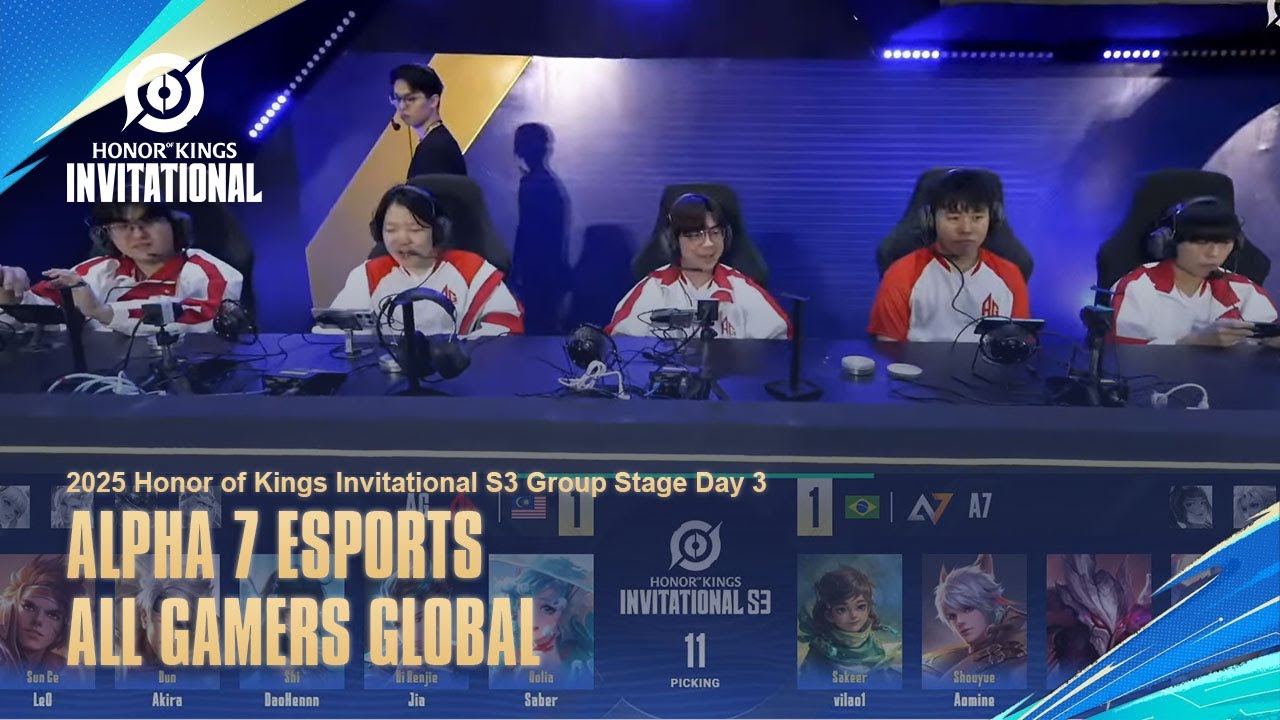 Game 3 – AG GLOBAL vs A7 ESPORTS | Honor of Kings (HoK) Invitational S3 ...