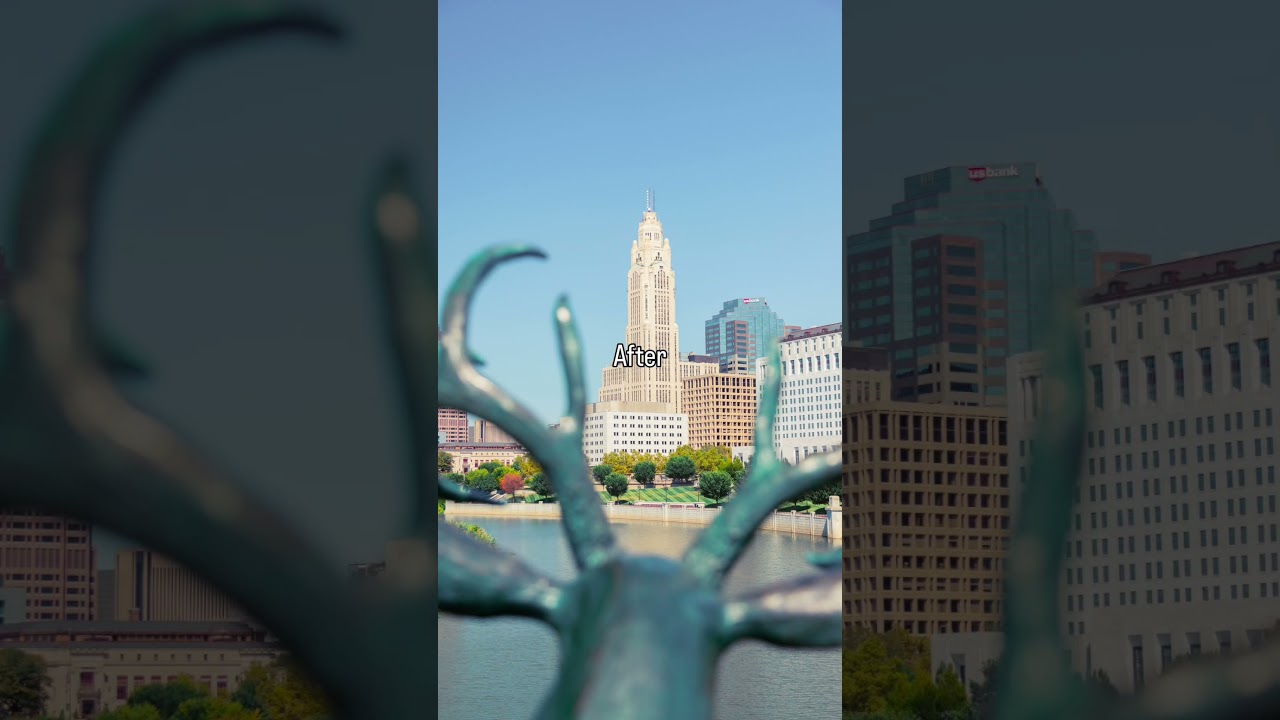 Before and after color grading 🎨📸 